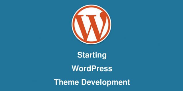 Starting WordPress Theme Development