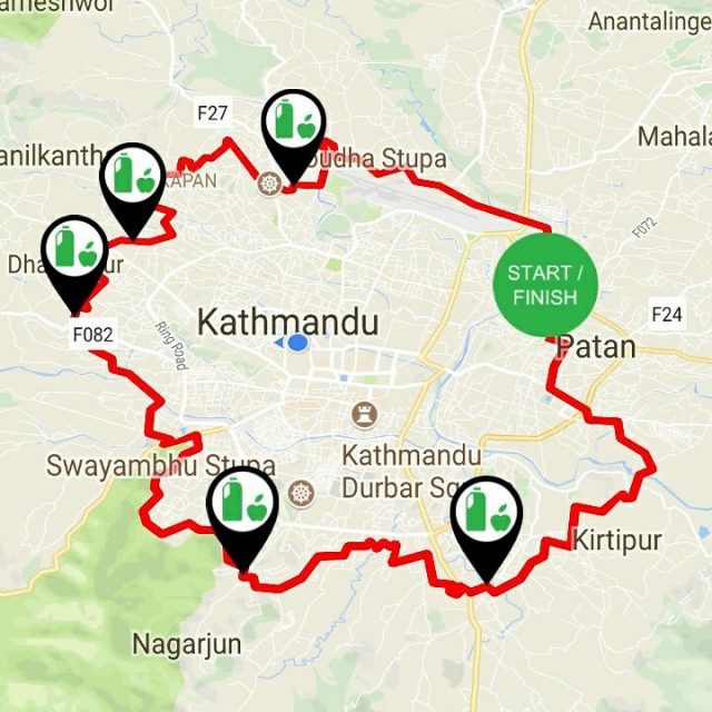 Route for 75 K